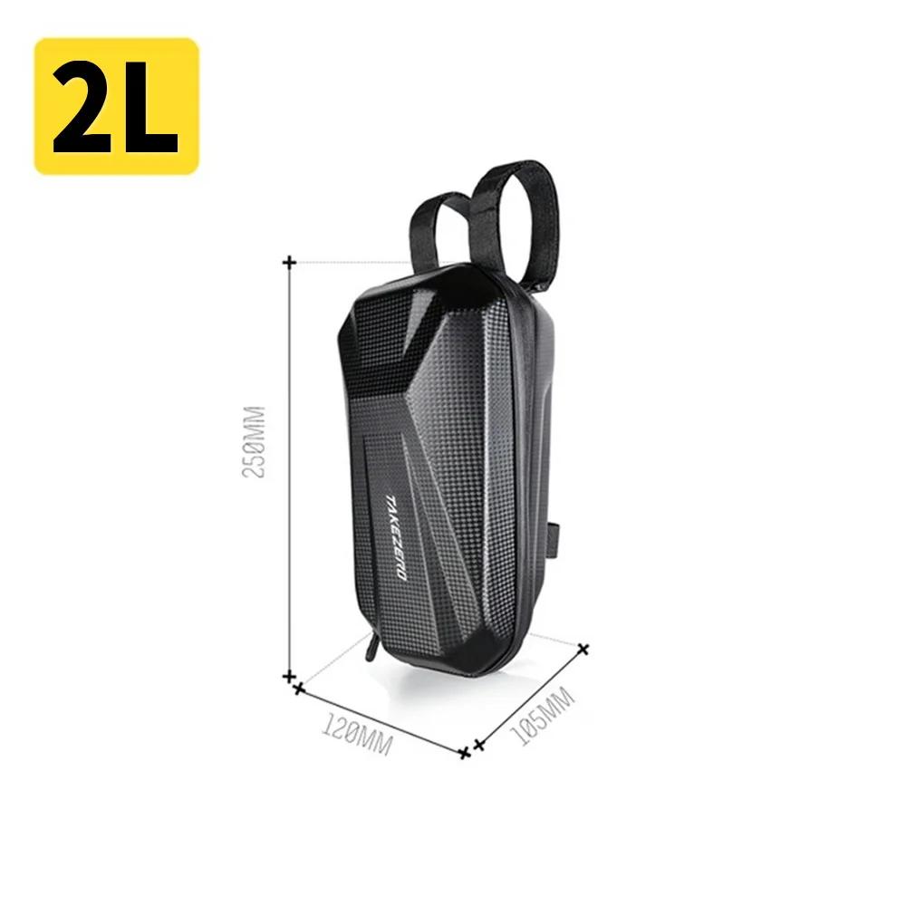 Bolsa para Patinete Eléctrico de 2/3/4L Accesorios para M365 PRO 2 KUGOO M4 Bolsa Delantera Impermeable para Patinete Bolsa para Vehículo Eléctrico Bolsa para Bicicleta