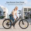 Touroll J2 ST Pro Hydraulic Disc Brake Electric Bike – 45Nm Motor, 100km Range, Step-Through Urban Commuter