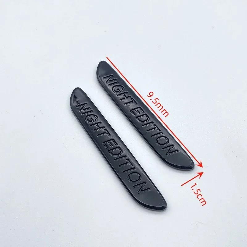3D Letters V250d V300d NIGHT EDITION ABS Emblem for Mercedes Benz V Class W447 Car Fender Badge Trunk Nameplate Logo Sticker IX6