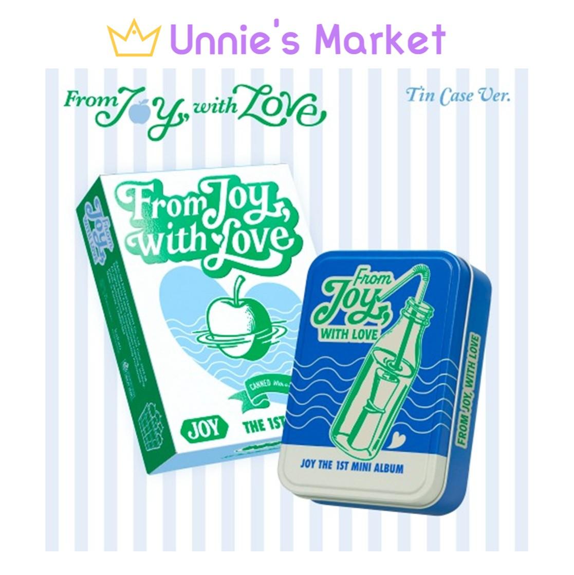 

[Предзаказ] JOY (Красный вельвет) [От JOY, с любовью] Версия в жестяной коробке. (Умный альбом) + Бесплатный подарок 1EA