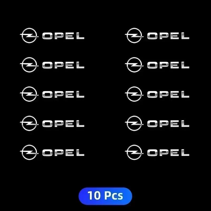 2/5/10pcs Car Logo 3D Metal Stickers Decorative Accessories For Opel OPC Astra Insignia Mokka Zafira Corsa Vectra C D Antara Car FG8