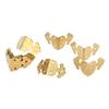 10Pcs Metal Corner Protector Retro Style Durable Brass High Hardness Widely Used Corner Guards for Case Box Furniture