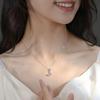 Elegant Moonstone Butterfly Necklace - Women's Luxury Design, Perfect Birthday Gift for Best Friend