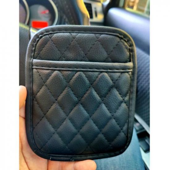 PU Leather Car Storage Pocket Holder Seat Back/Door/Center Console Organizer Bag