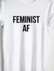 Feministische AF vrouwenrechten weerstand T-shirt Tee alle maten unisex shirt
