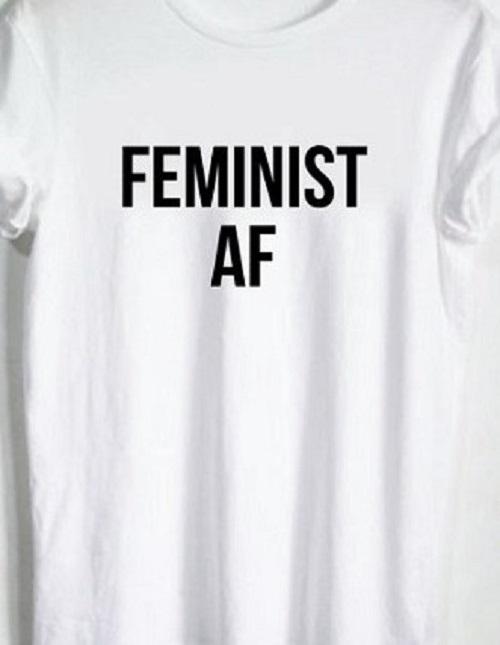 Feminist AF women s rights resistance T shirt Tee all sizes unisex shirt S