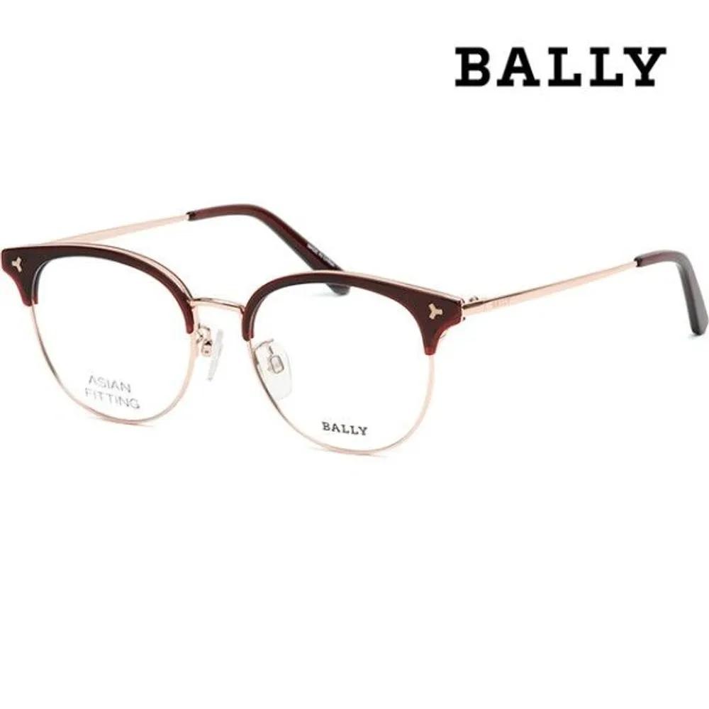 [Bally] Eyeglass Frames BY5049D 071 Round Browline Fashion