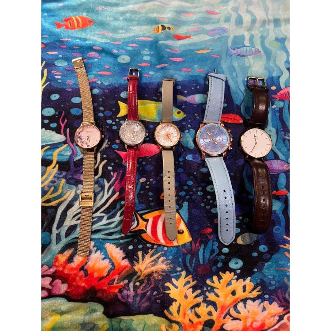 Used Women s 5-piece watch set Olivia Burton 3 pieces