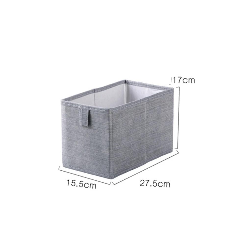 

Foldable Non-woven CD Storage Box Foldable Bins Kids Toys Wardrobe Clothes Organizers Cosmetics Storage Basket Laundry Basket