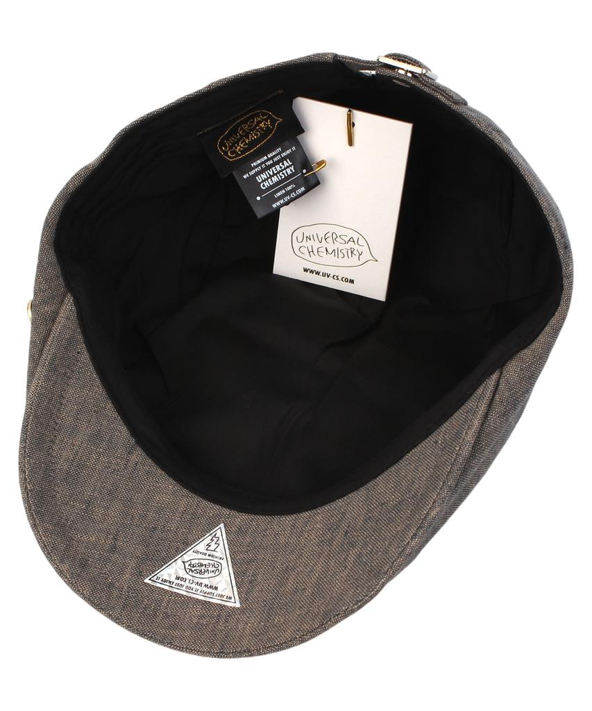 Yunibeosyeolkemiseuteuli Linen Gd Logo Gray Hunting Cap