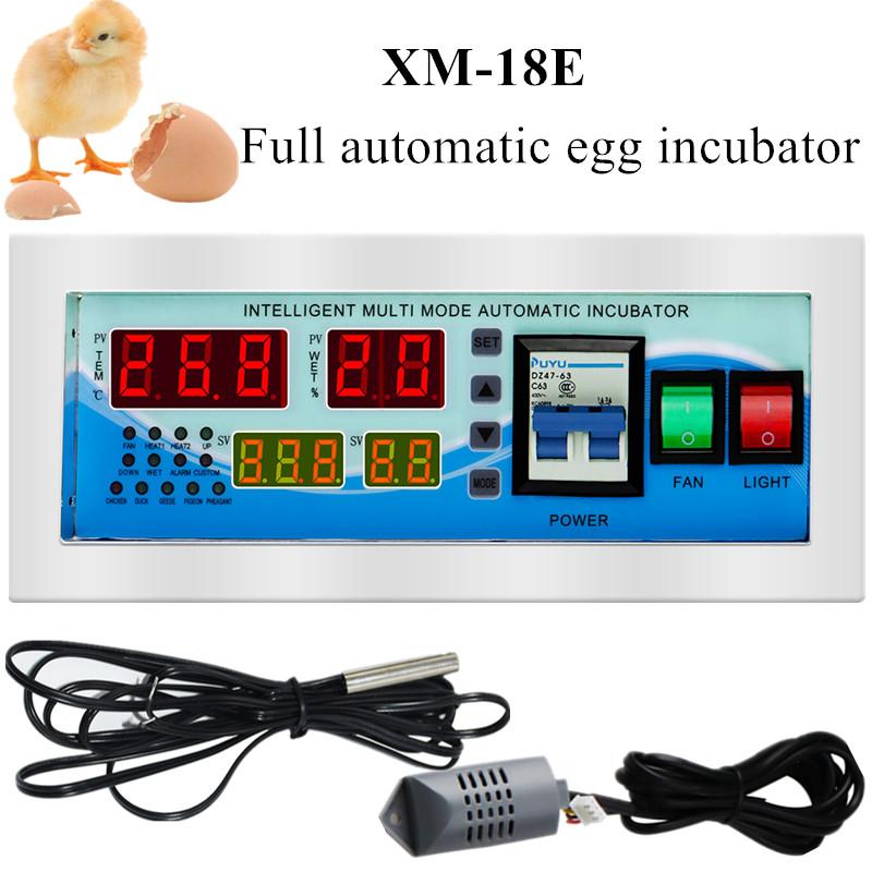 XM-18E Full Automatic Egg Incubator Controller Egg Hatcher Controller Multifunction Controller Temperature Humidity controller Tool
