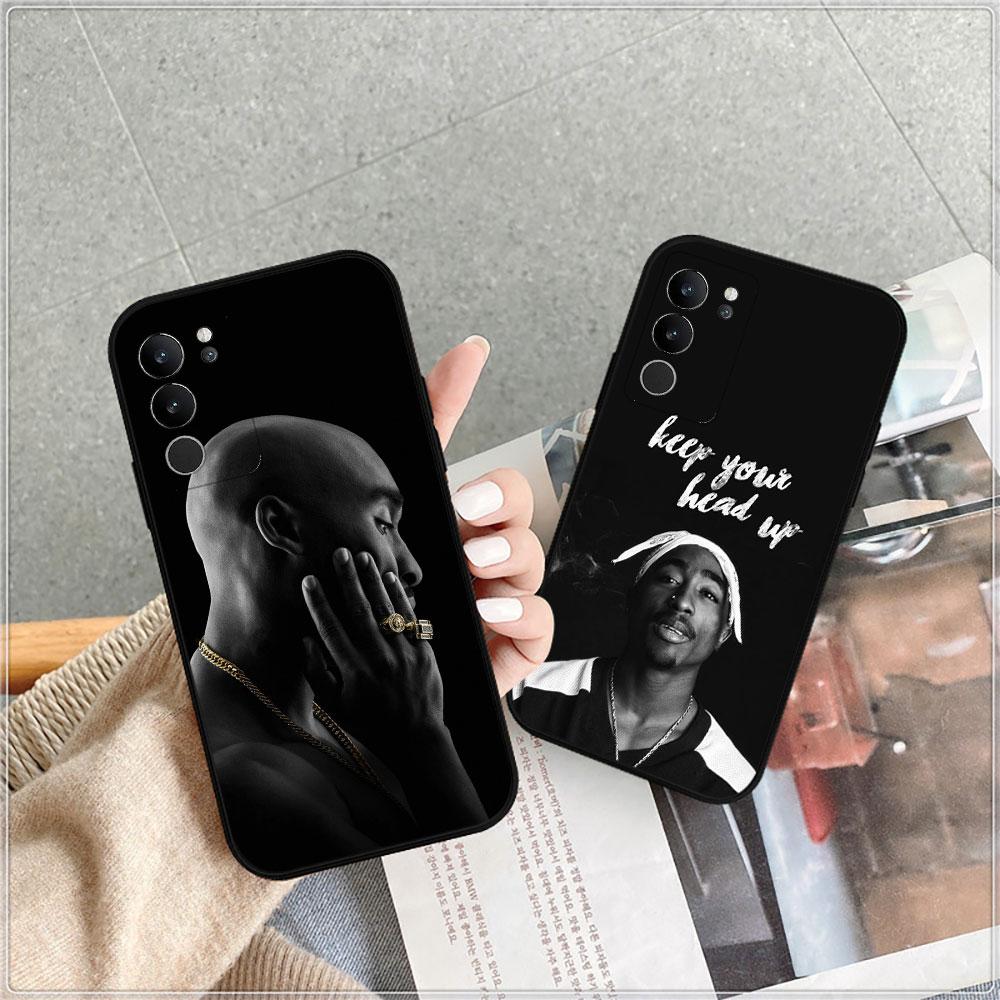 Rapper 2pac Sänger Tupac Handyhülle Für VIVO V30 V29 V29E V27 V27E V25 V23 V23E V21 V21E V20 V20SE V17 V15 V11 V11I 5G PRO Hülle