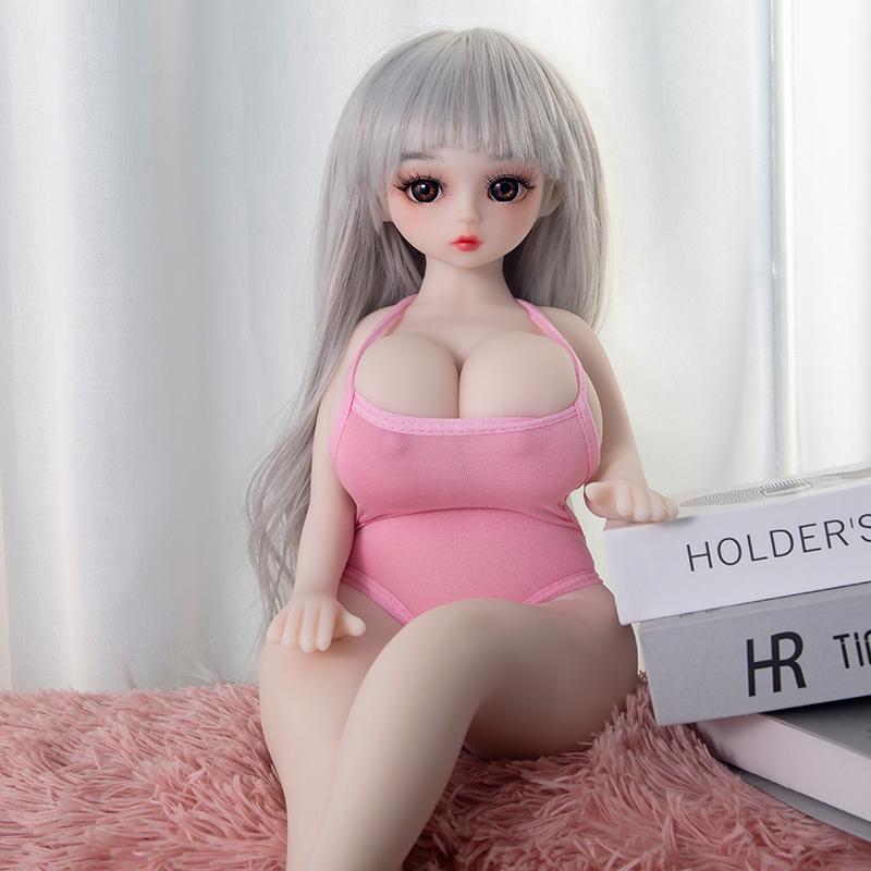 Poupée de corps complet de 60 cm, poupée de sexe 3D en silicone fabriquée en matériau TPE sûr avec vagin et ouverture anale réalistes, un jouet sexuel pour adulte