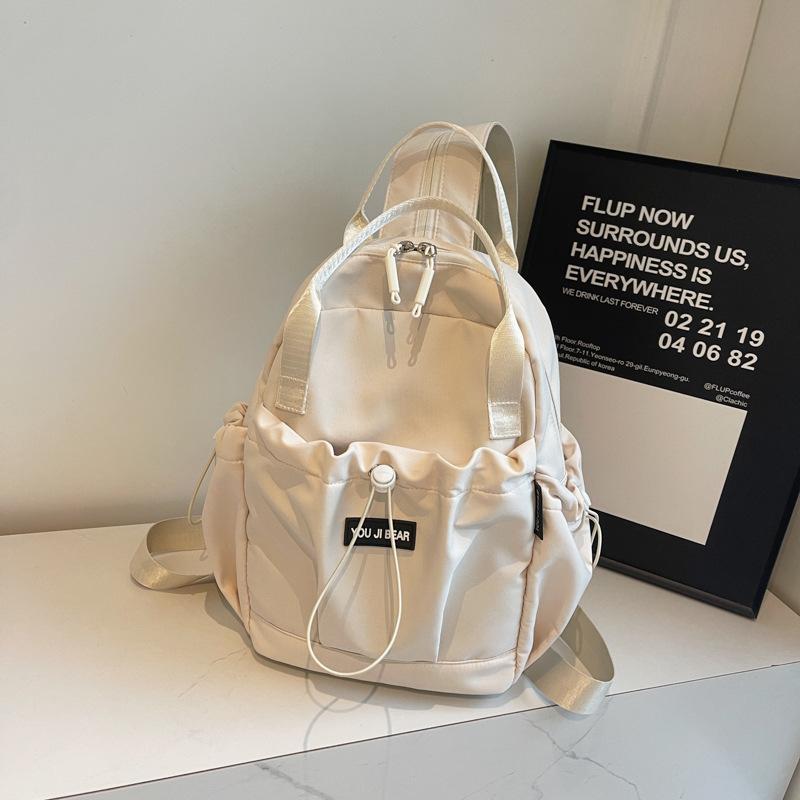 

Рюкзак большой вместимости, Легкий и повседневный рюкзак для поездок на работу, Сумка через плечо бежевый