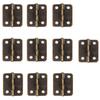 Mini Retro Wooden Box Crafts Dolls Houses with Screws Door Hinges Hardware Cabinet Accessories Jewelry Box Hinges
