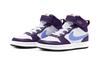 Nike Court Borough 2 Mid Comfortable Mid Top Skateboard Shoes White Grape Children Aged 3 7 Years Old CD7783-106