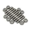 M8*40 Exhaust Manifold Stud For Honda Civic Acura Integra V3 B D Series Stainless Steel Stud Serrated Bolts Nut Screw