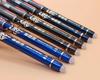 3176 Transparent Erasable Gel Pen - 0.38mm Blue, Red & Black Ink, for Office and Student Use