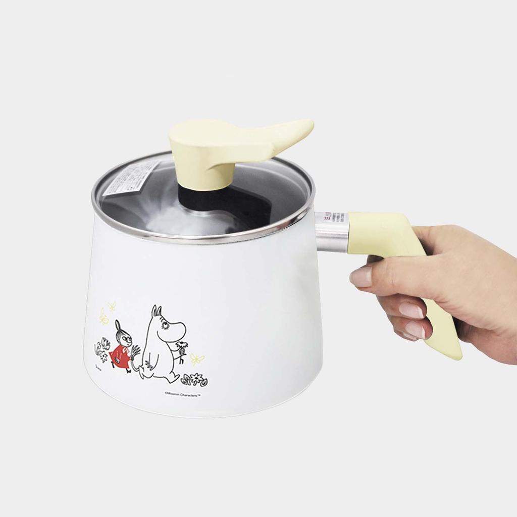 Skater Für Gas Reis Milch Tiefes Mumin Design ANMP2-A Mehrzwecktopf, 1,9 l, Herde, 7-in-1 Allzwecktopf, Kocher, Pfanne, Fritteuse, Kasserolle,