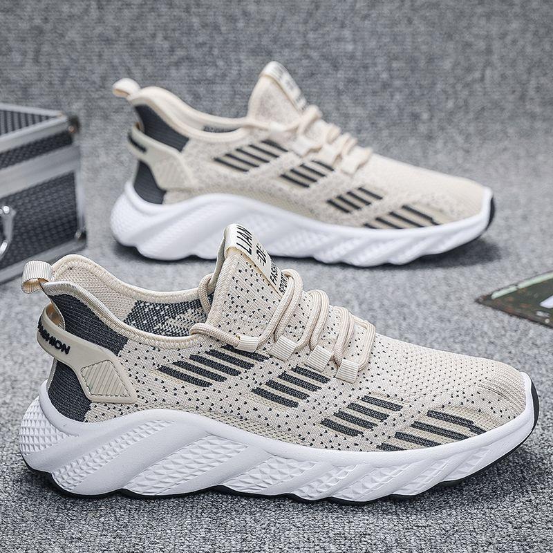 Top Luxury Running Shoes Casual Fashion Sneakers Training Shoes Men s Sneakers 42 бежевый