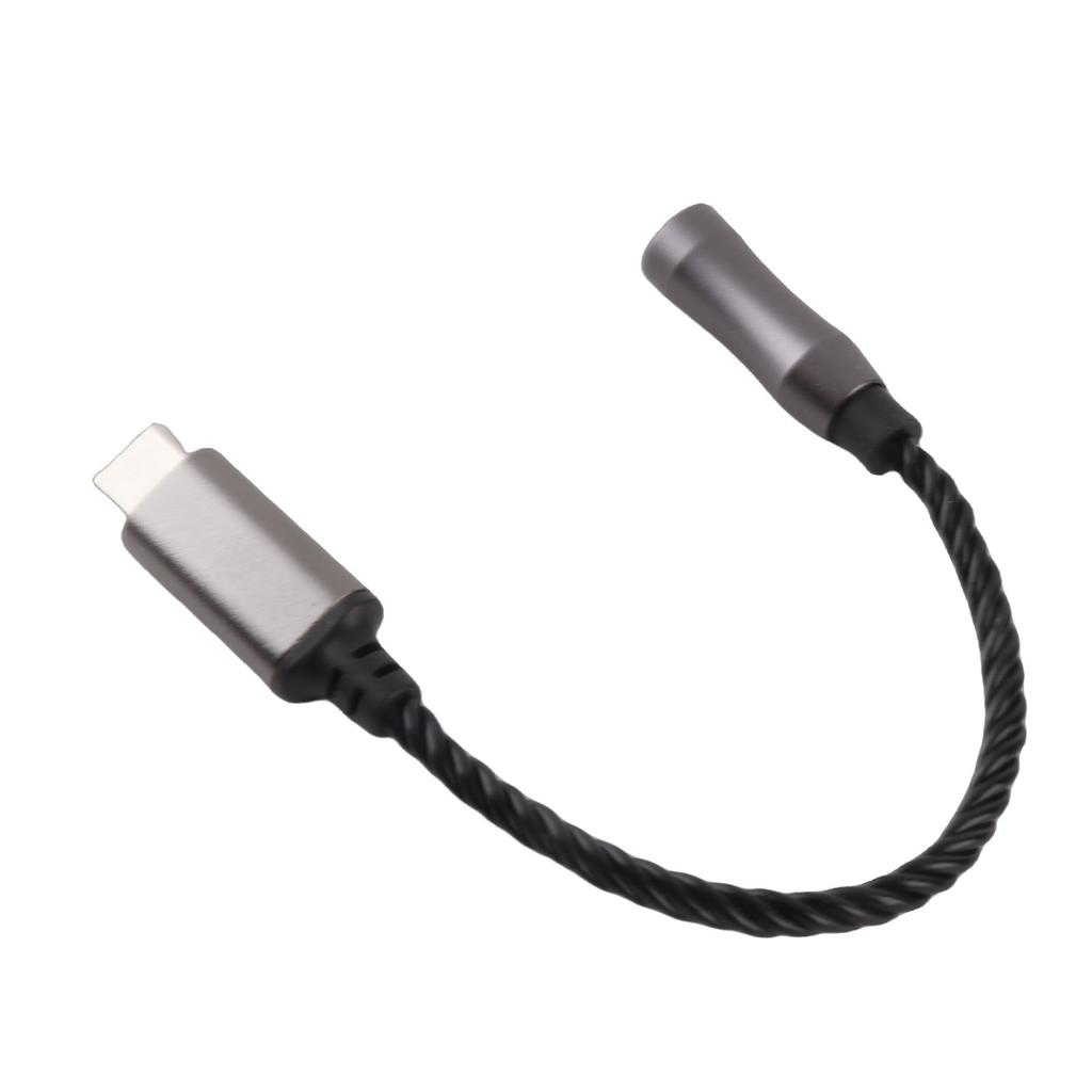 Type C to 3.5mm Headphone Amplifier 15cmCelsius5.9in 120dB Headphone Amplifier for   PC