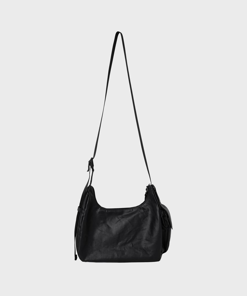 Nonblank Coated Shoulder Bag_Black
