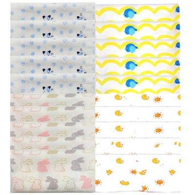 Abad Character Gauze Handkerchief 20 Piece Type D Set, Korean Baby Products