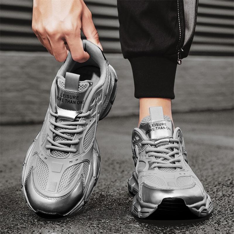 Herrenschuhe Sneakers Herrentennis Luxusschuhe Herren Casual Trainer Race Atmungsaktive modische Halbschuhe Laufschuhe für Männer