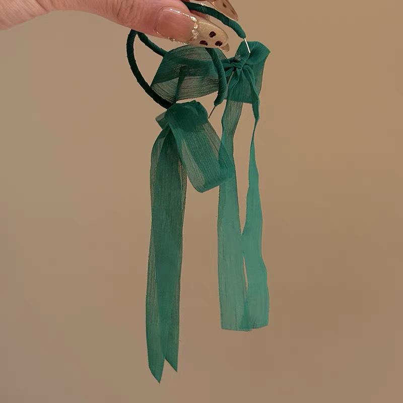 Colorful Dopamine Fabric Beaded Earrings – Women's Studs, Seaside Vacation Style, Ear Clips