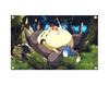 1PC Japanese Anime Heals The Heart Flag Banners Four Hole Flag Polyester Outdoor Decor Room Aesthetic