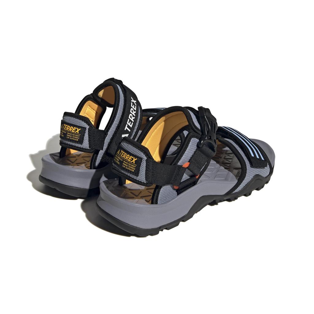 Adidas Terrex Cyplex Ultra DLX Outdoor Blue Gold Size cm Sandals, LTG08, Dawn/Blue Dawn/Solar (HP8652), 28.5