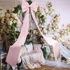 Giant 190cm Satin Ribbon Bow Decorations Extra Large Pink Red Bow for Christmas Wedding Big Bow for Room Wall Party Home Decor