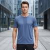 Men Athletic T-shirt Breathable Quick-Drying Summer Sports Tee Mesh Loose Fit T-shirt for Gym Outdoor Workout