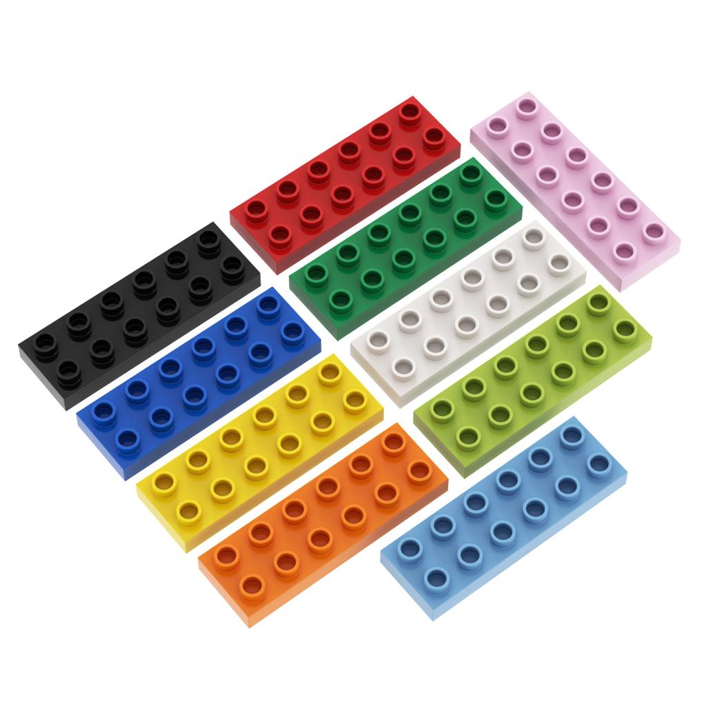 Large Particle Brick Building Blocks 2x4 Random Color Toys Kids Baby Creative Large Particle DIY MOC