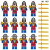Cross-border Sale M1801 M1805 M1806 M1813 M1811 M8180 Medieval Soldier Building Block Toys