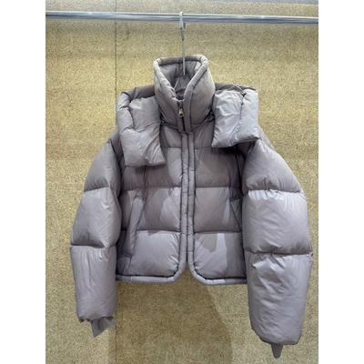 Korean Loose Hooded Down Cotton-padded Jacket Women's Short Winter New Padded Warm Bread Coat.