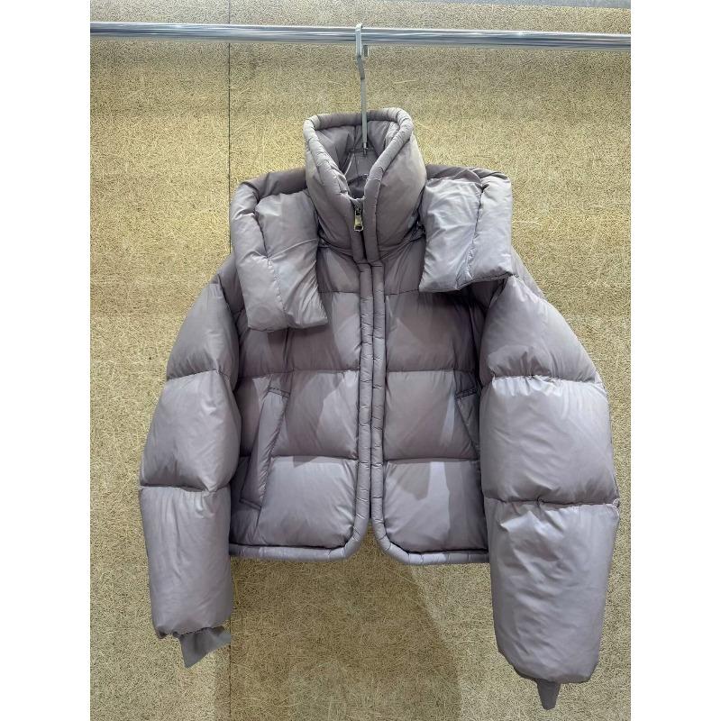 Korean Loose Hooded Down Cotton-padded Jacket Women's Short Winter New Padded Warm Bread Coat.