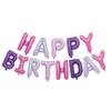 13pz Palloncini in Foil con Lettere Buon Compleanno per Bambini e Bambine Festa di Compleanno Decorazioni Fai da Te Articoli per Baby Shower Camera da Letto