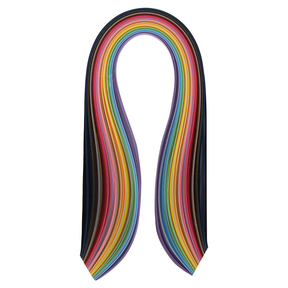 Zestaw dla początkujących do quillingu papierowego 36 kolorowych pasków Pióro do quillingu Szpilki z perłami Rękodzieło papierowe( )