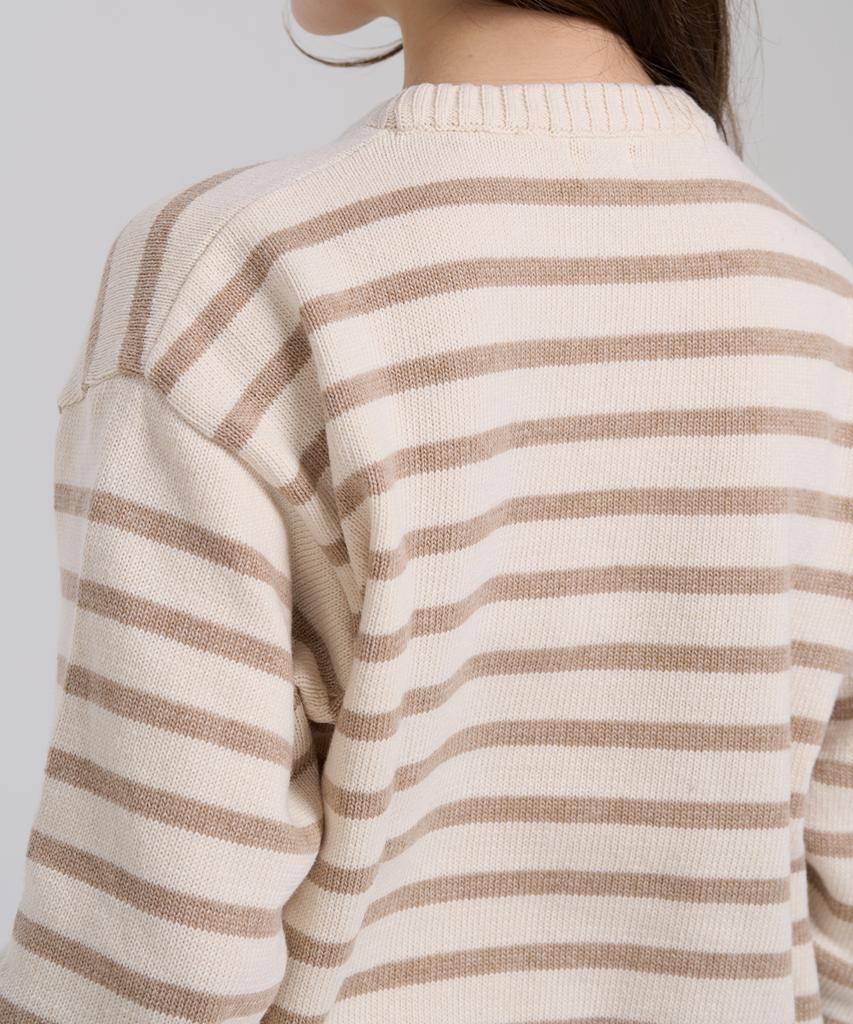 LEVHEARTED Prelude Oversized Knit - Beige