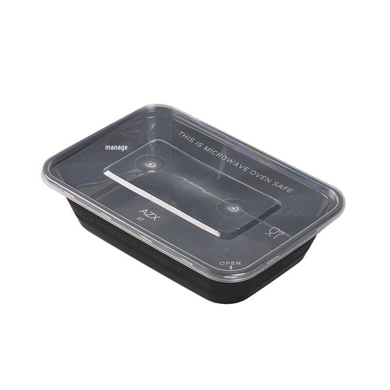 Food-Grade Disposable Square Plastic Takeout Containers