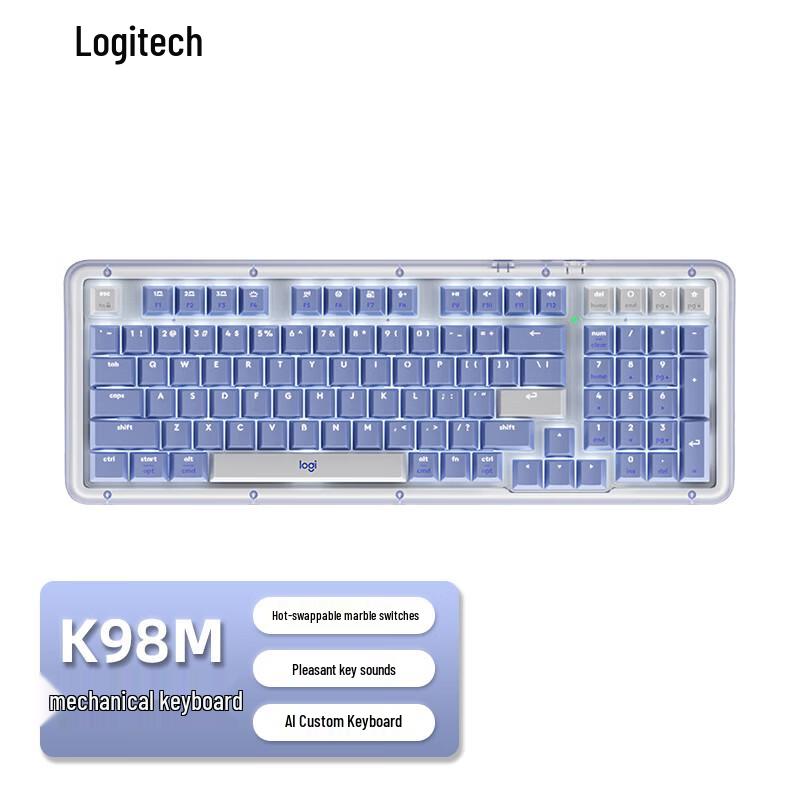 Logitech K98M Multi-Device Wireless Mechanical Keyboard