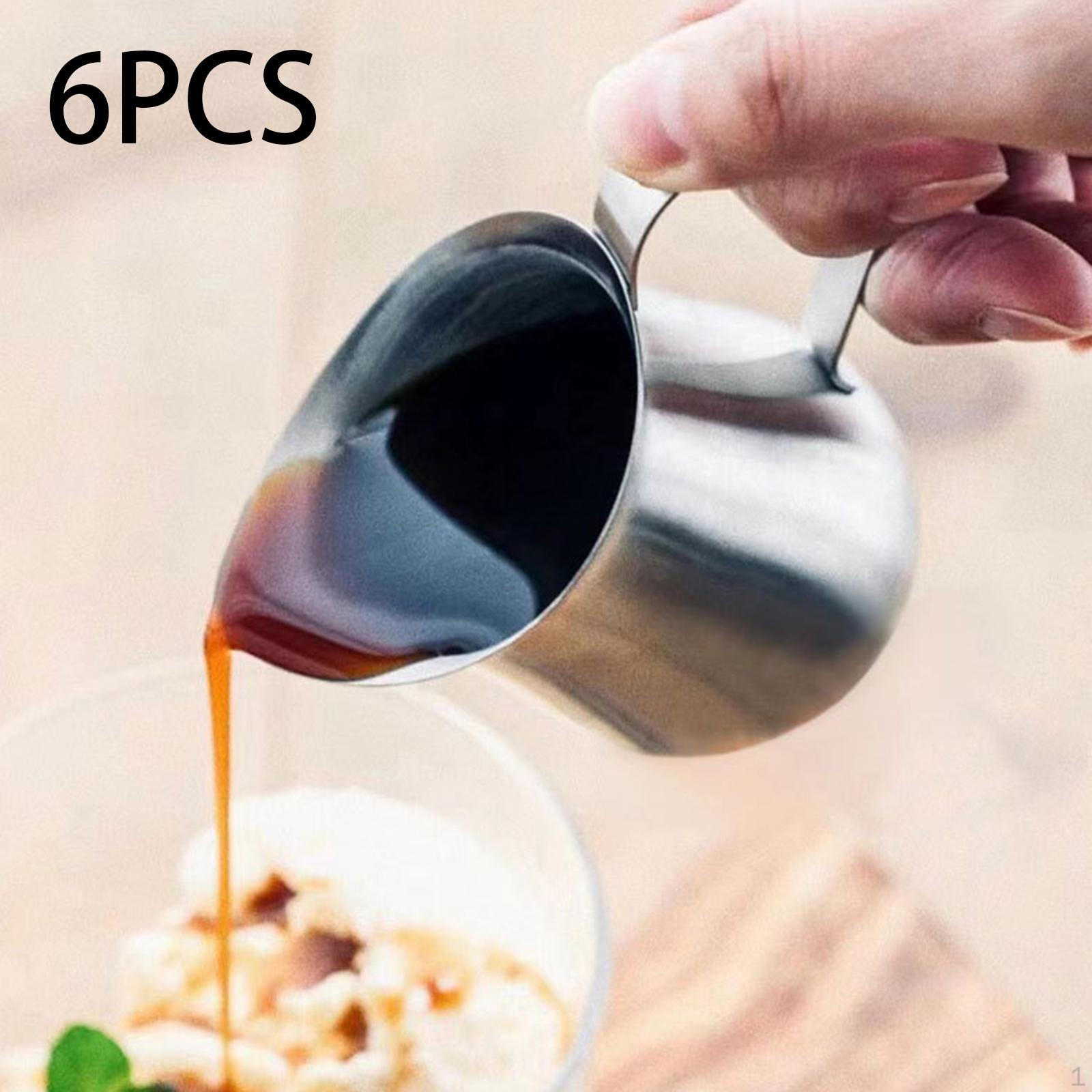 

6 предметов диспенсер для сливок кувшин чашка эспрессо с ручкой для 60ML