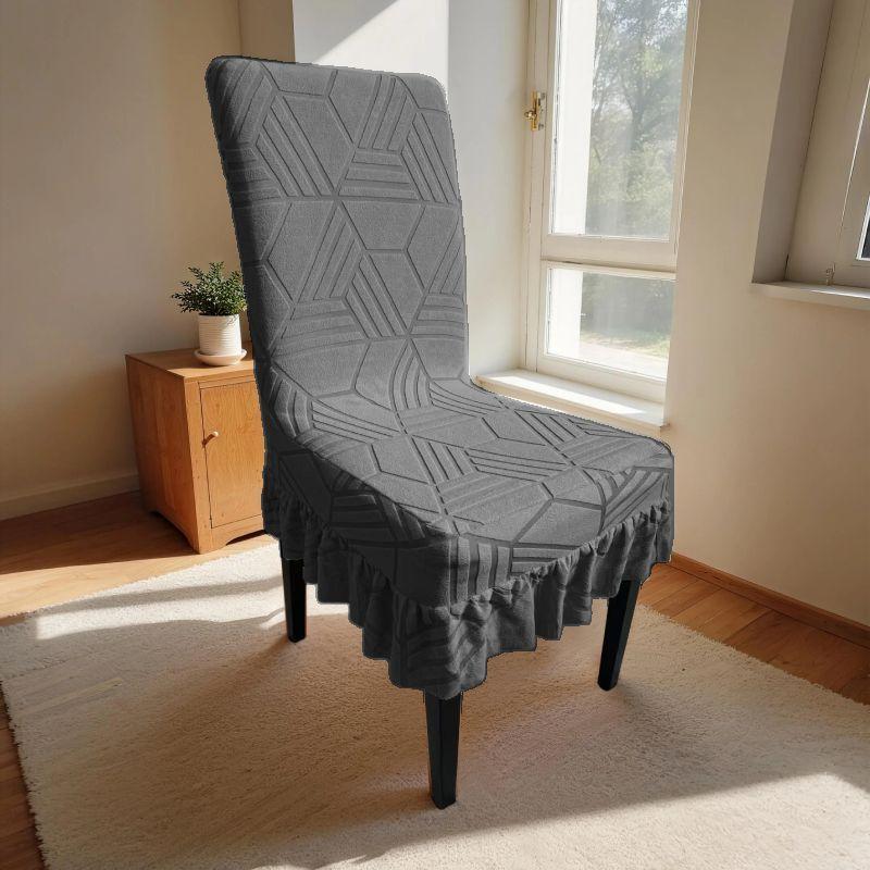 Chair Cover Universal Stool Four Seasons Universal Chair Cover Home Dining Table Backrest Integrated Seat Cover Elastic Chair Cover