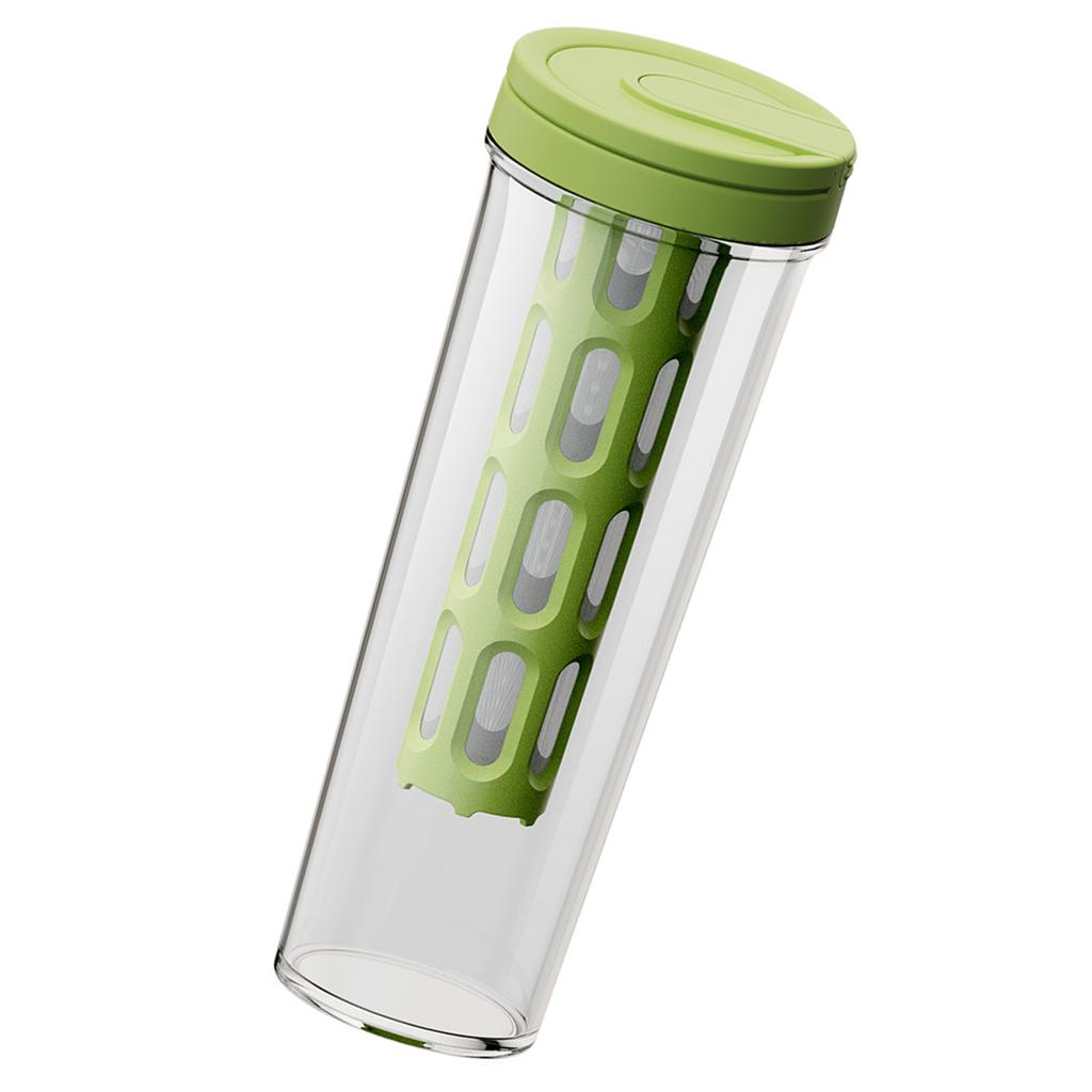 Cold Brew Coffee Maker 1L Capacity Water Bottle with Infuser Portable Fruit Tea Mug for Home Travel Office