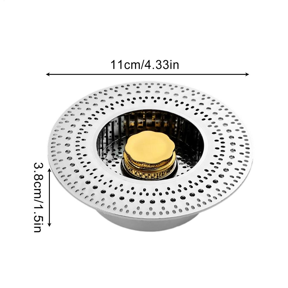

Kitchen Sink Stopper Kitchen Drain Stopper Stainless Food Catcher Garbage Trap For Basin Commercial Farmhouse Laundry Shower