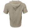 Men's Trendy Hooded Short-Sleeve Casual Sweatshirt