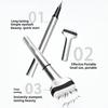 Yousheng Lower Lash Stamp Eyelash Stamp Set 2-in-1 Waterproof Sweatproof Eyeliner Quick Eye Makeup Tool Long-lasting Lower Lash Stamp for Beginners