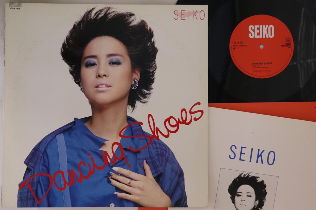 12inch Record SEIKO MATSUDA Dancing Shoes Club MixInstrument 12AH1896PROMO CBS SONY 1985 Japan Japanese PopRock Used