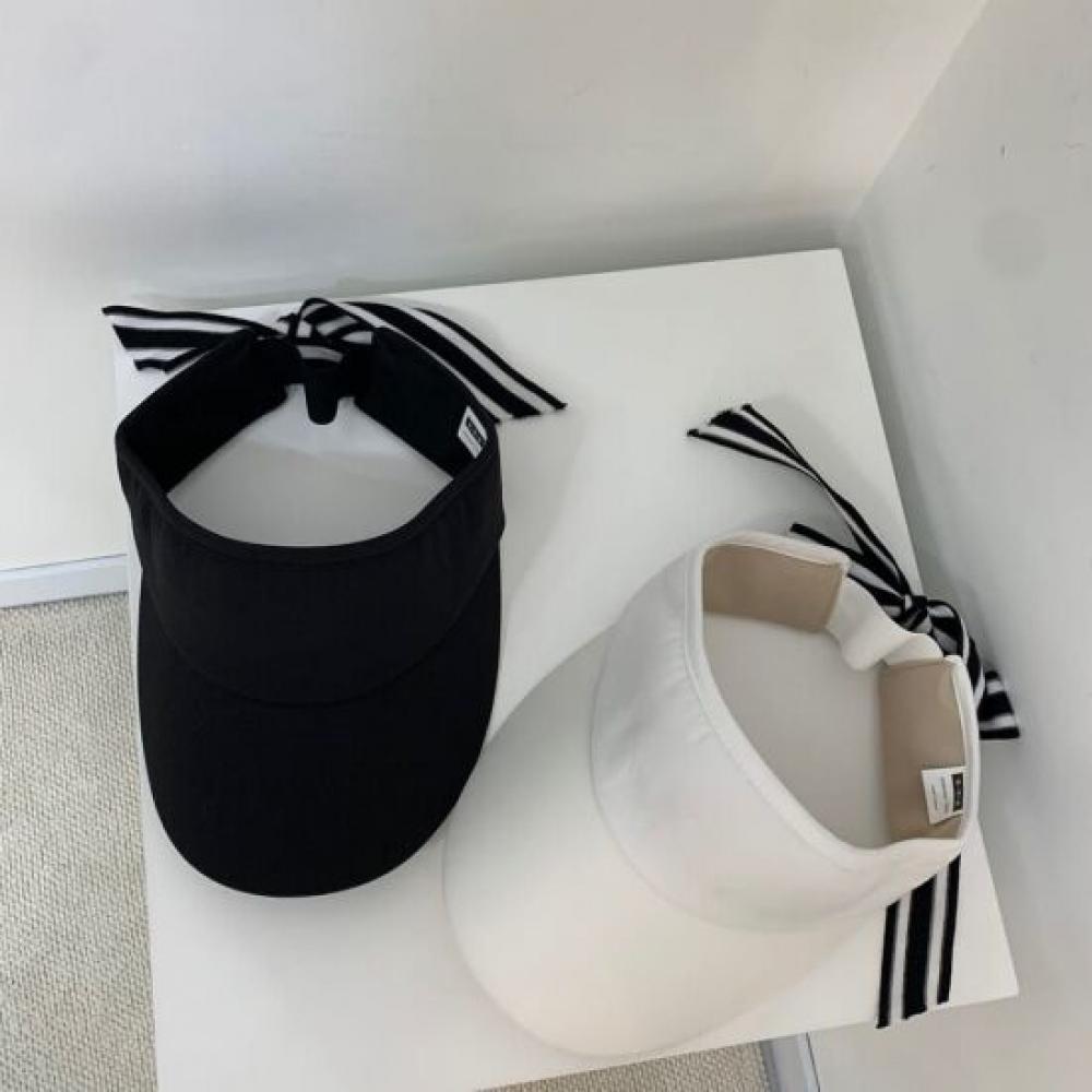 C S In The Room Ribbon Stripe Sun Cap 2 Color